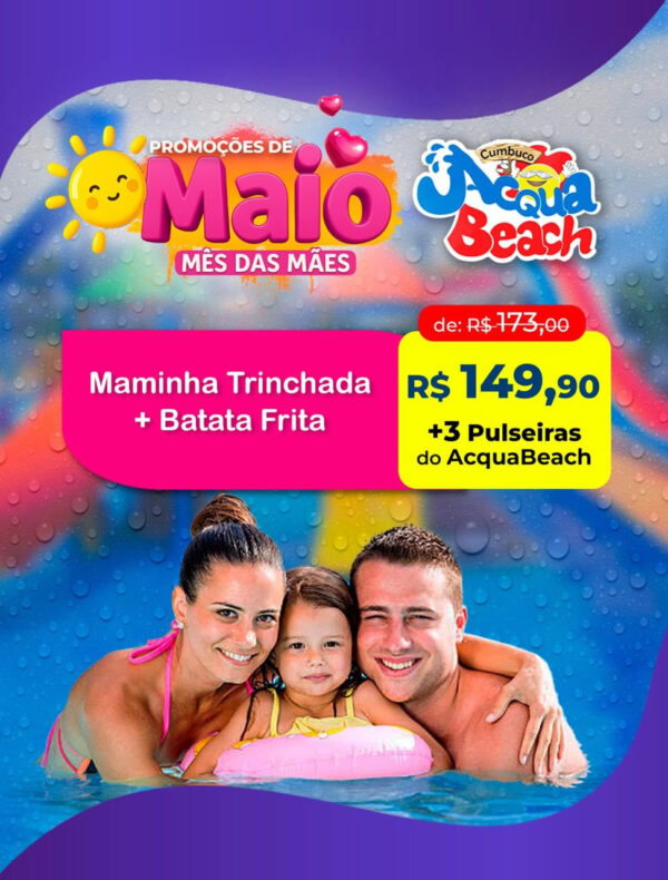 MAMINHA TRINCHADA C/FRITAS + 3 PULSEIRAS DE 173,90 POR 149,90.